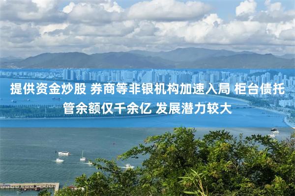 提供资金炒股 券商等非银机构加速入局 柜台债托管余额仅千余亿 发展潜力较大
