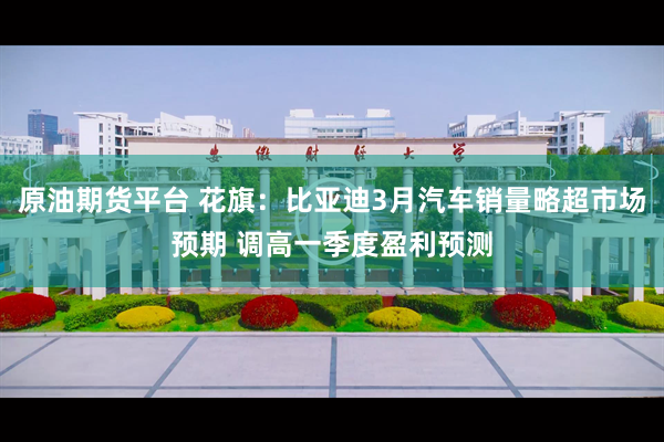 原油期货平台 花旗：比亚迪3月汽车销量略超市场预期 调高一季度盈利预测