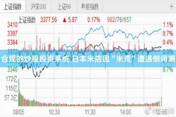 合规的炒股投资系统 日本米店因“米荒”遭遇倒闭潮