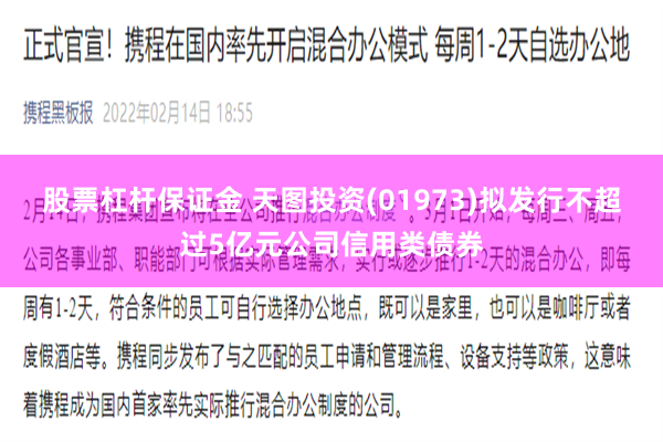 股票杠杆保证金 天图投资(01973)拟发行不超过5亿元公司信用类债券