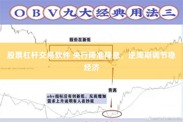 股票杠杆交易软件 央行降准降息，逆周期调节稳经济