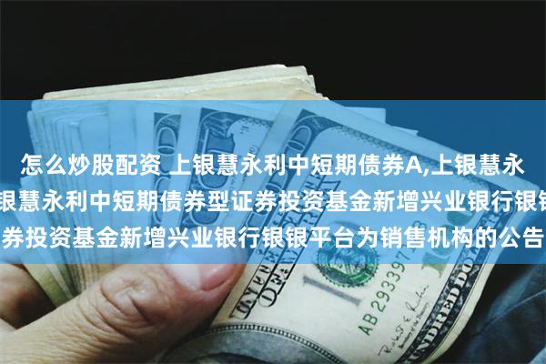 怎么炒股配资 上银慧永利中短期债券A,上银慧永利中短期债券C: 关于上银慧永利中短期债券型证券投资基金新增兴业银行银银平台为销售机构的公告